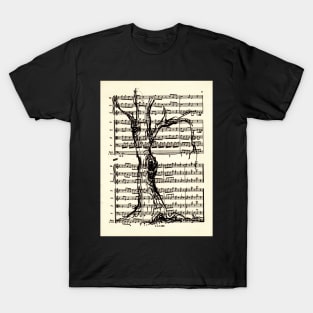 Handel Water Music Tree #4 T-Shirt